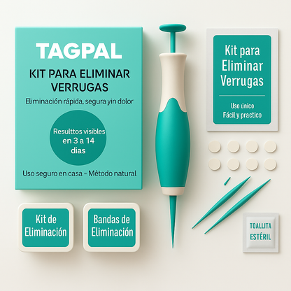 TagPal™ – Elimina Verrugas de Forma Segura y sin Dolor en Casa TAGPAL